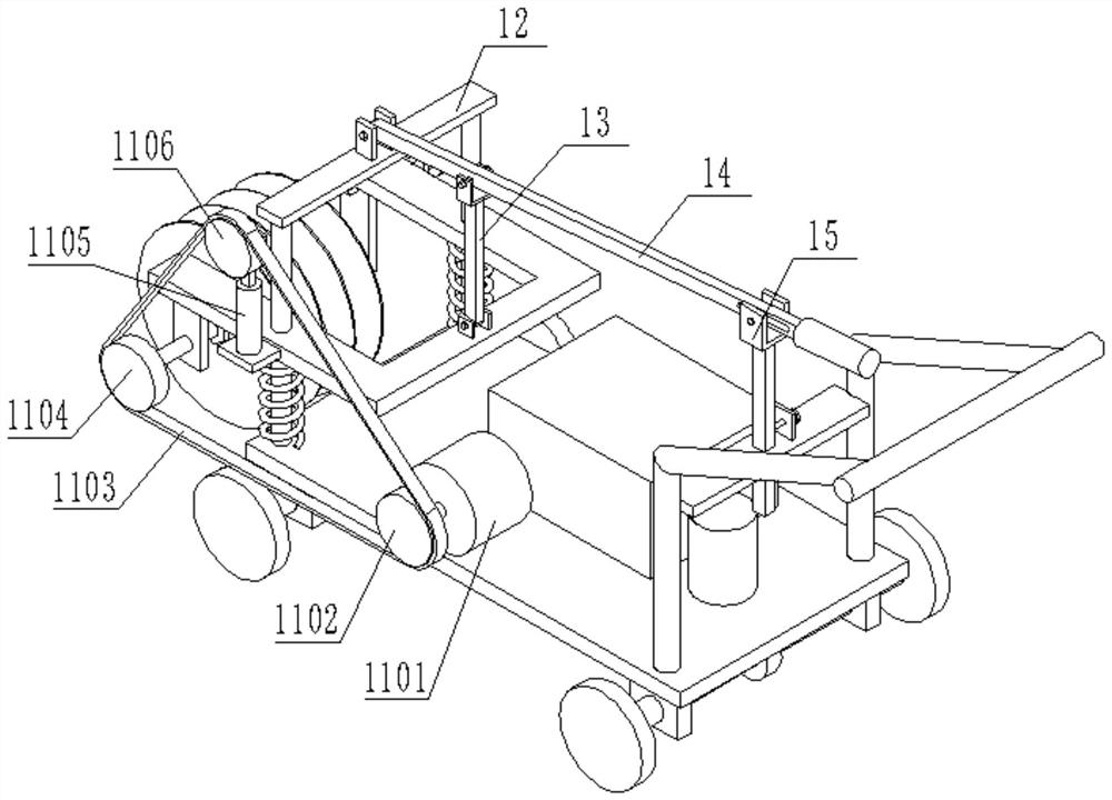 Cutting device for bridge surface maintenance and using method thereof