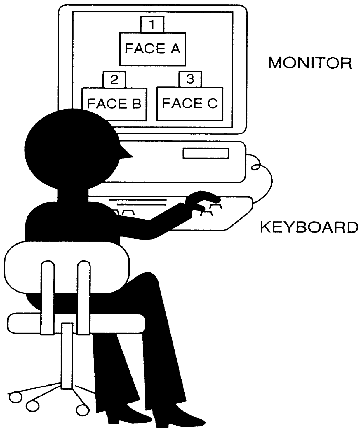 Method for classifying features and a map representing the features