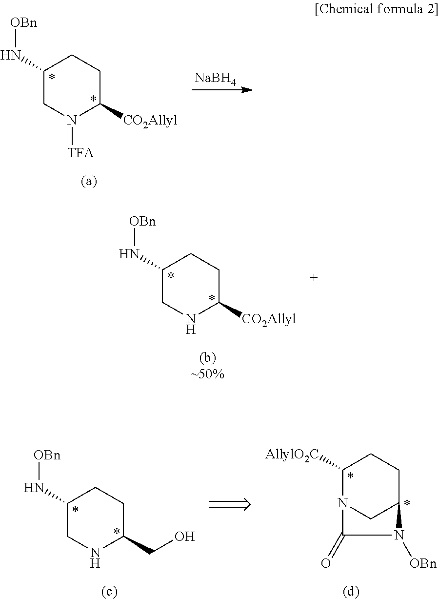 Optically active diazabicyclooctane derivatives and process for preparing the same