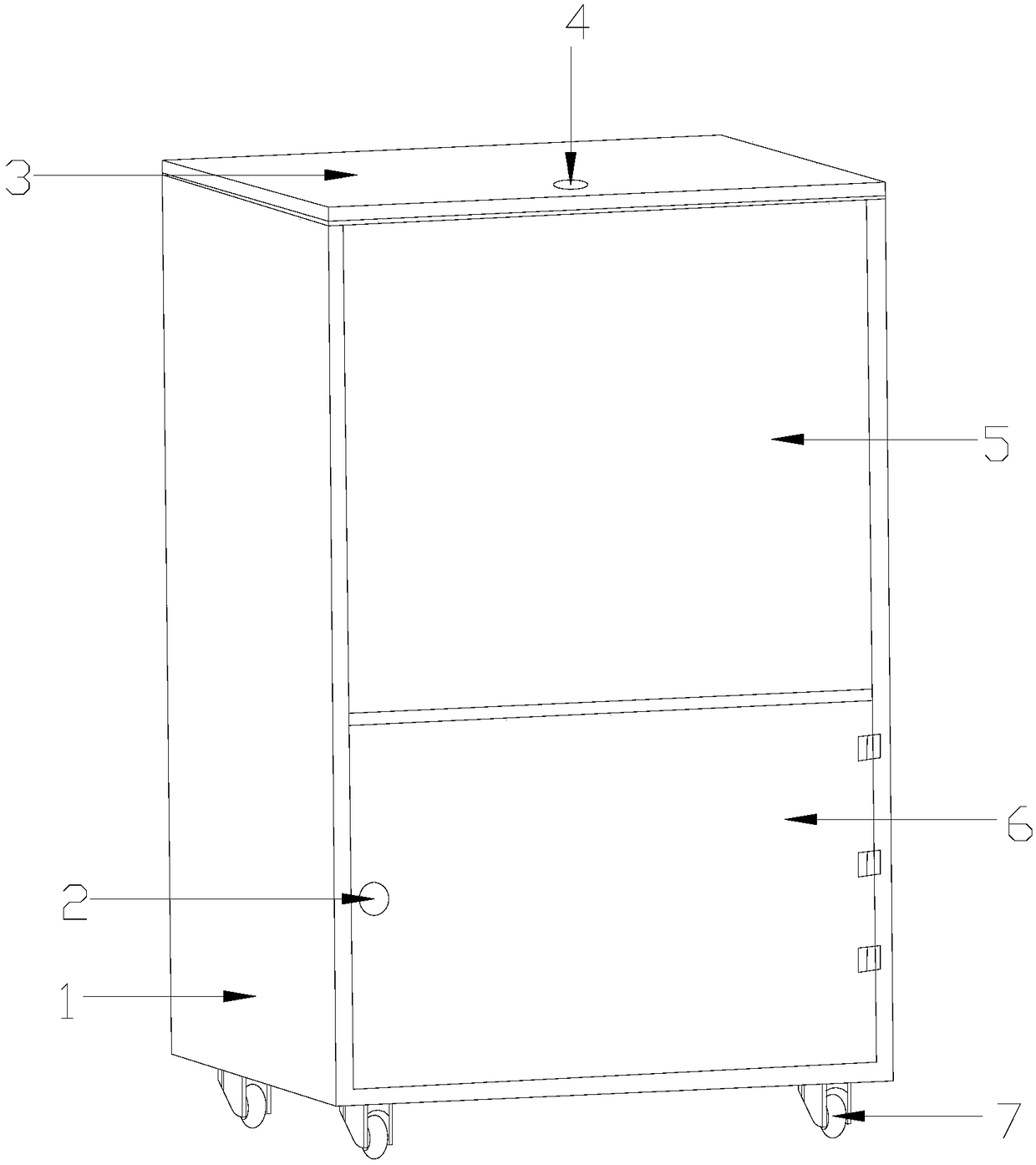 Treatment device for alcohol production waste liquid