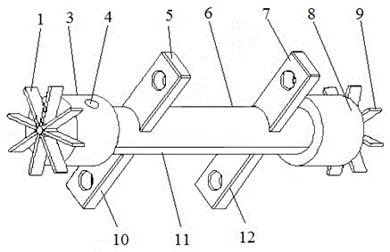 Multi-channel nerve repair catheter and mold with tissue inductive function