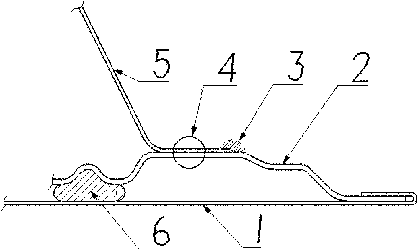 Vehicle body opening/closing piece and connecting method thereof