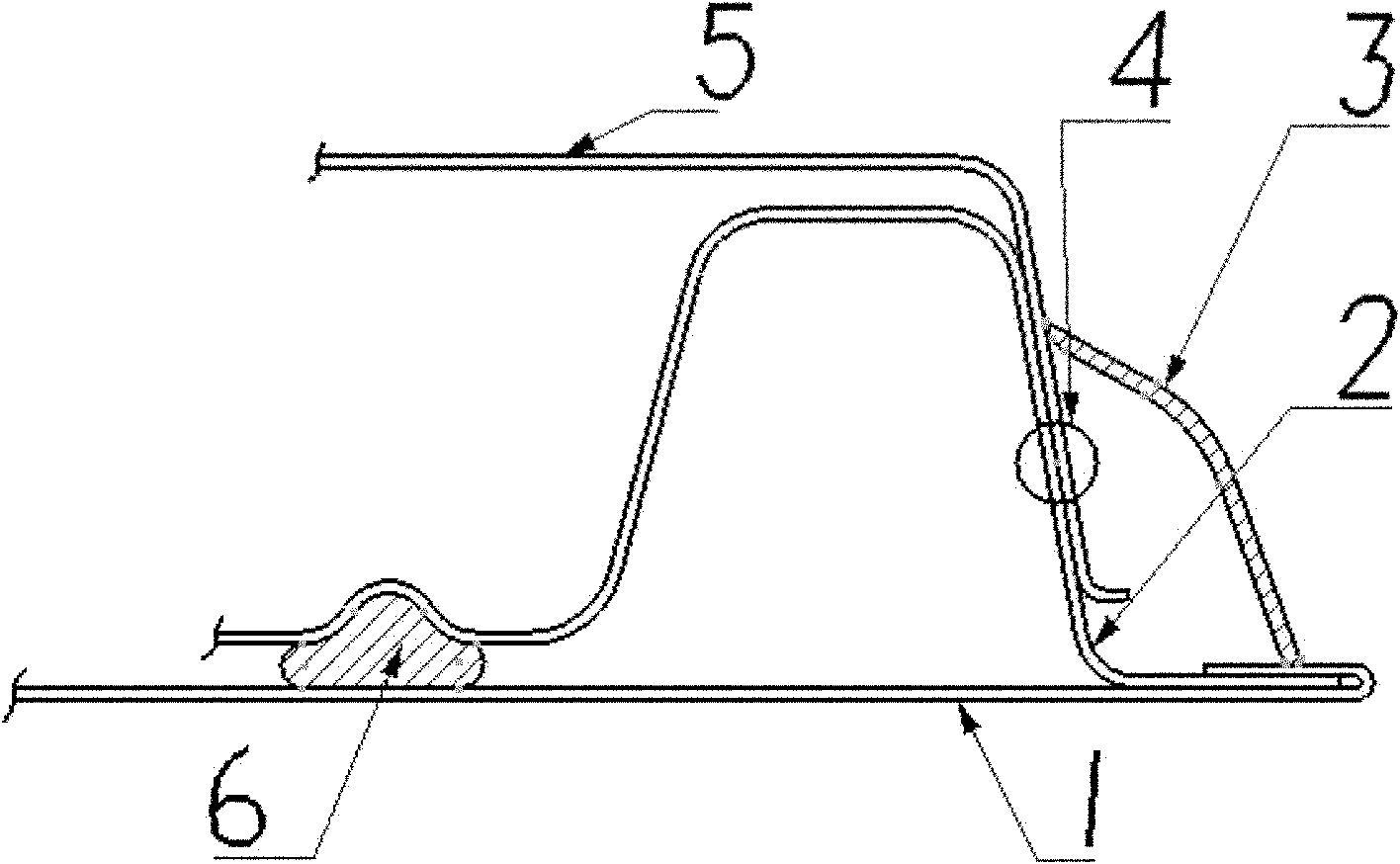 Vehicle body opening/closing piece and connecting method thereof