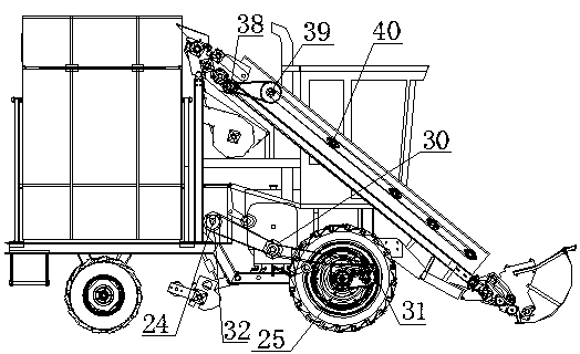 Self-propelled multifunctional straw harvesting grinder