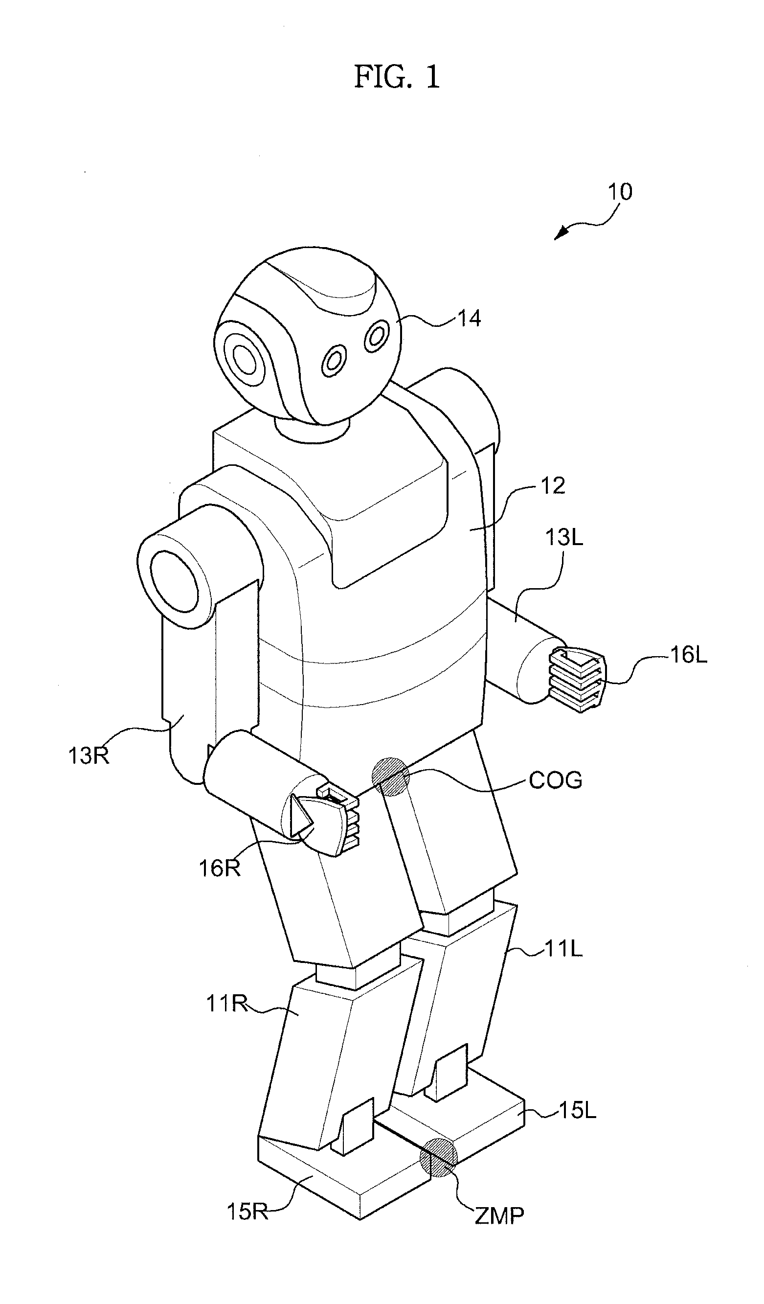 Apparatus and method controlling legged mobile robot