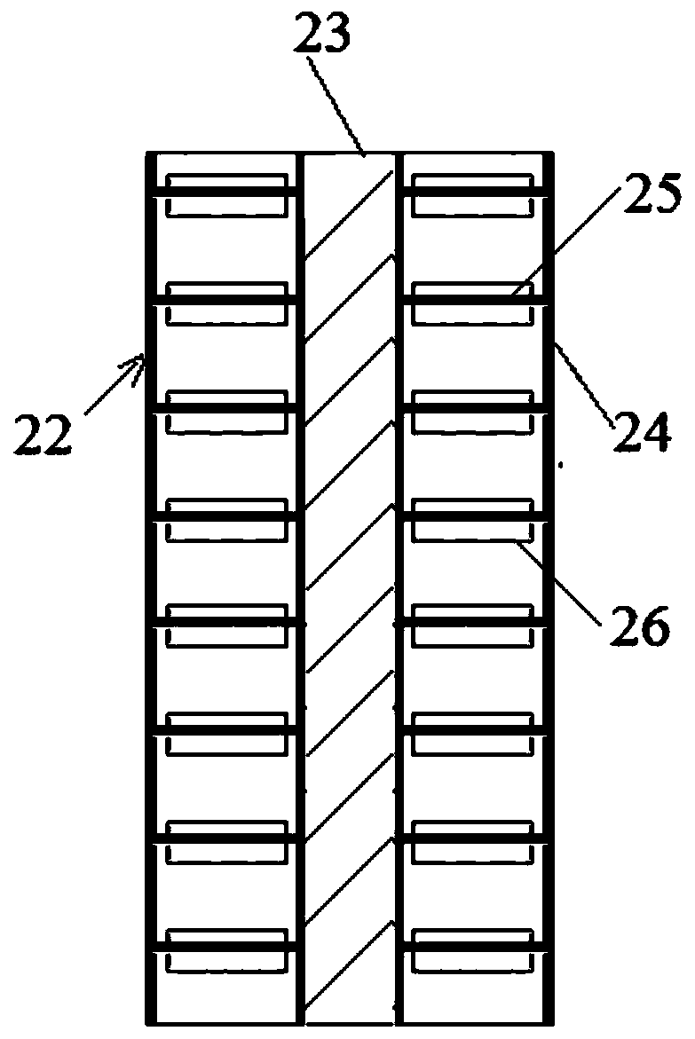 Nursing device for preventing bedridden old people from disability