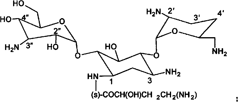 Method for preparing aminoglycoside antibiotic