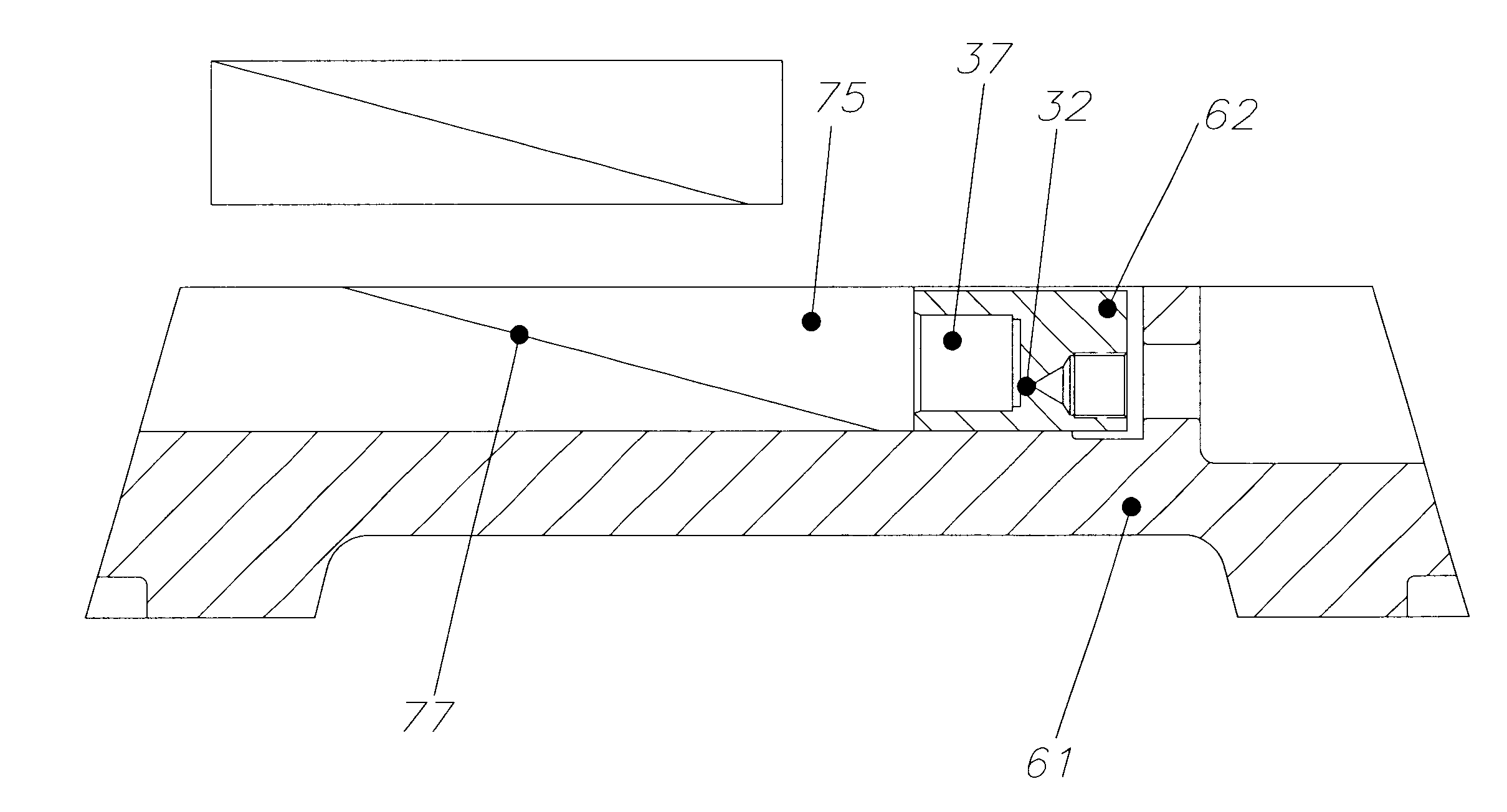 Hydraulic fastening of components