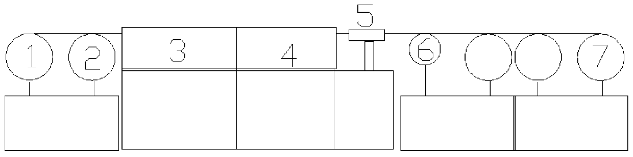 Machining device and method for controlling size of tungsten molybdenum wire