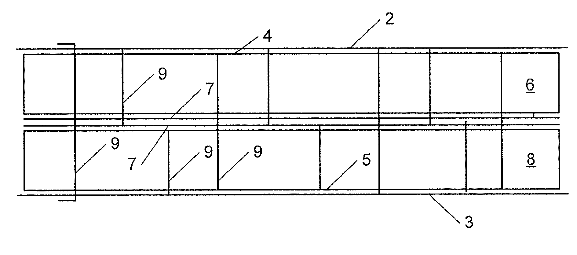 Reinforced sandwich structure