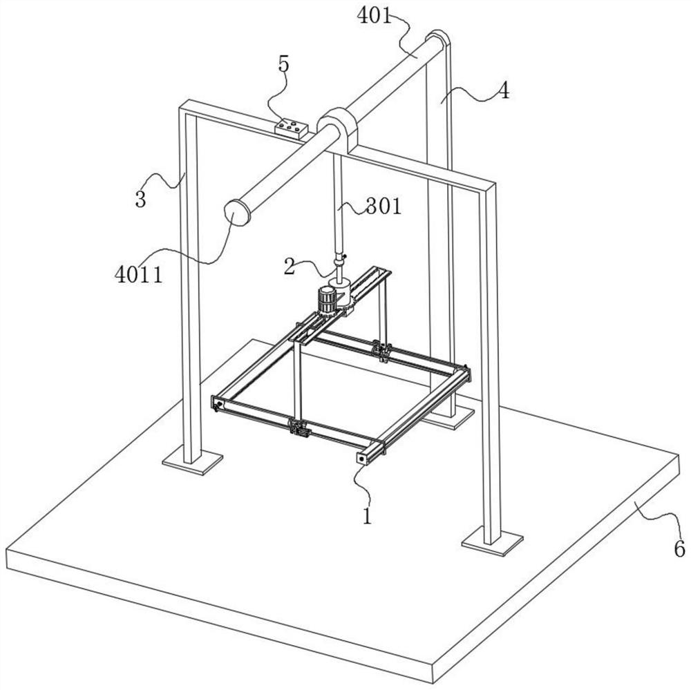 Model import scanning device for virtual human face pinching and fixing assembly thereof