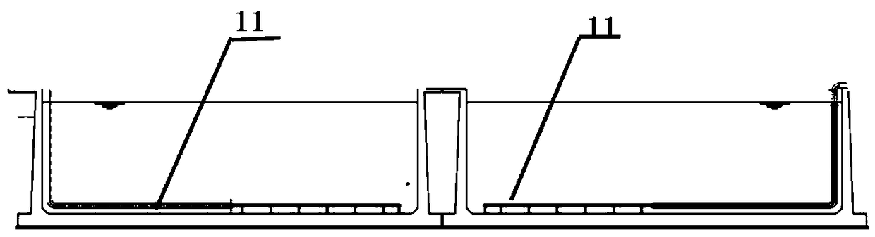 AOAO mud chemical wastewater treatment method