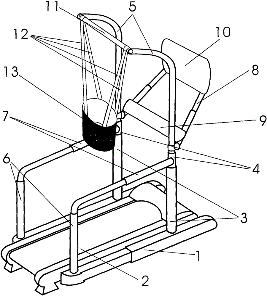 Telescopic and folding type bi-directional electronic treadmill capable of preventing sport injuries