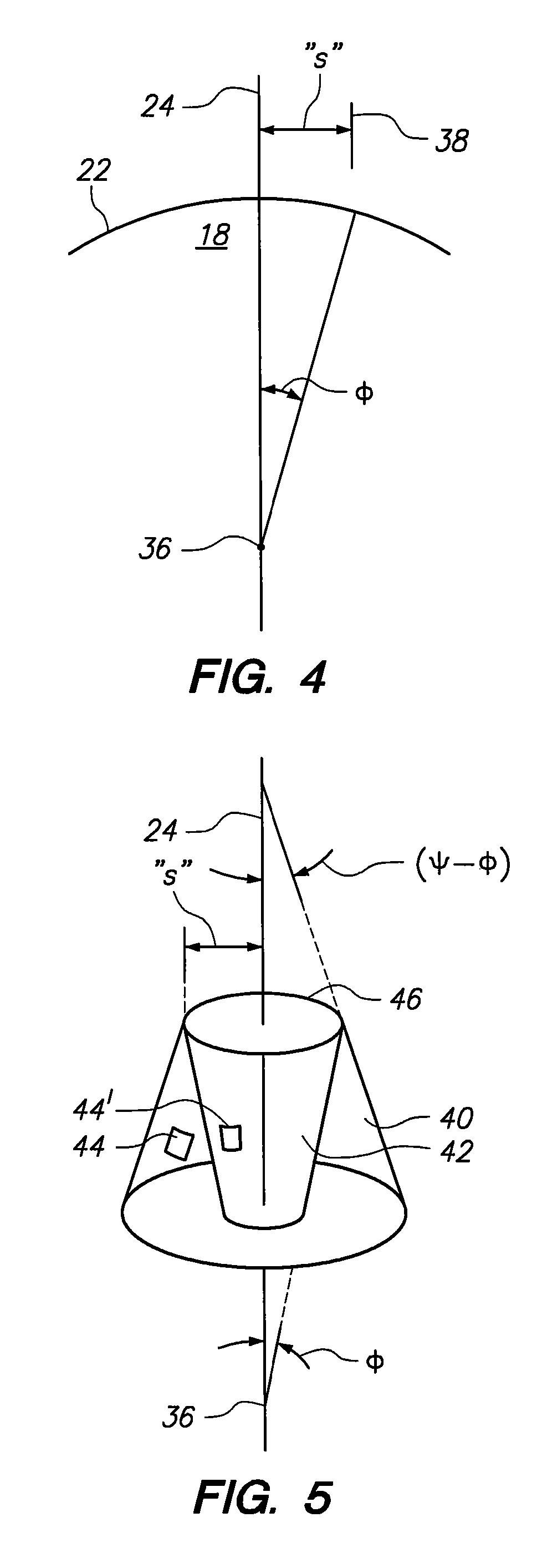 System and method for stray light compensation of corneal cuts