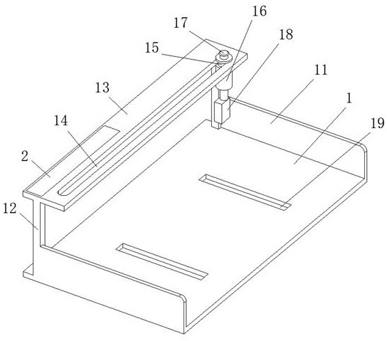 Drawing binding device with deviation rectifying structure for industrial design