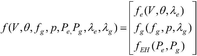 Electricity-gas coupling system probability continuous power flow modeling and solving method