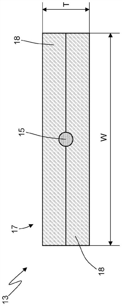 Pneumatic tire equipped with a transponder