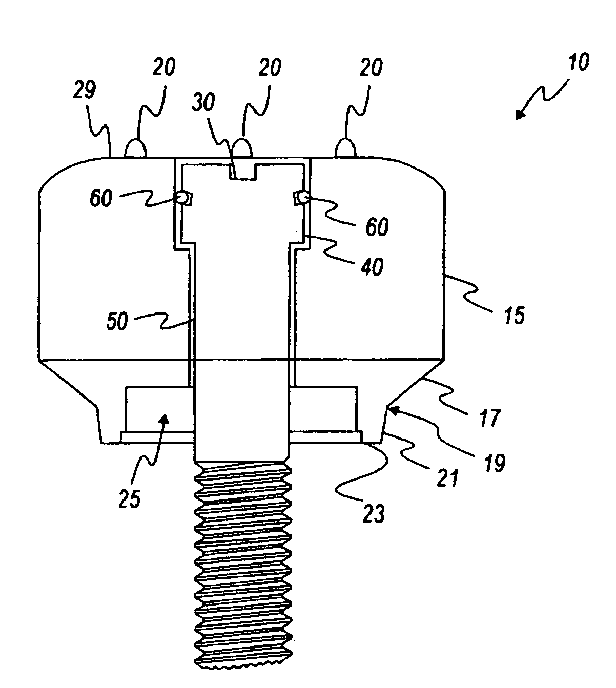 Healing components for use in taking impressions and methods for making the same