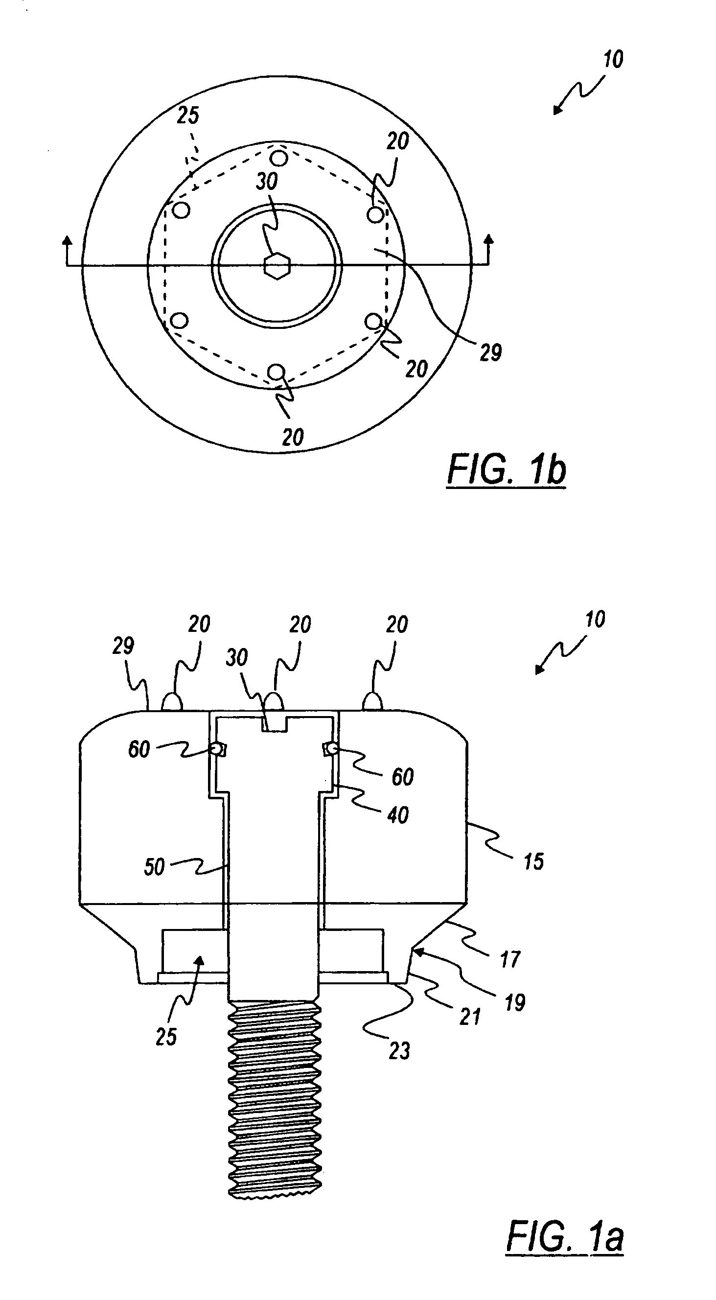 Healing components for use in taking impressions and methods for making the same