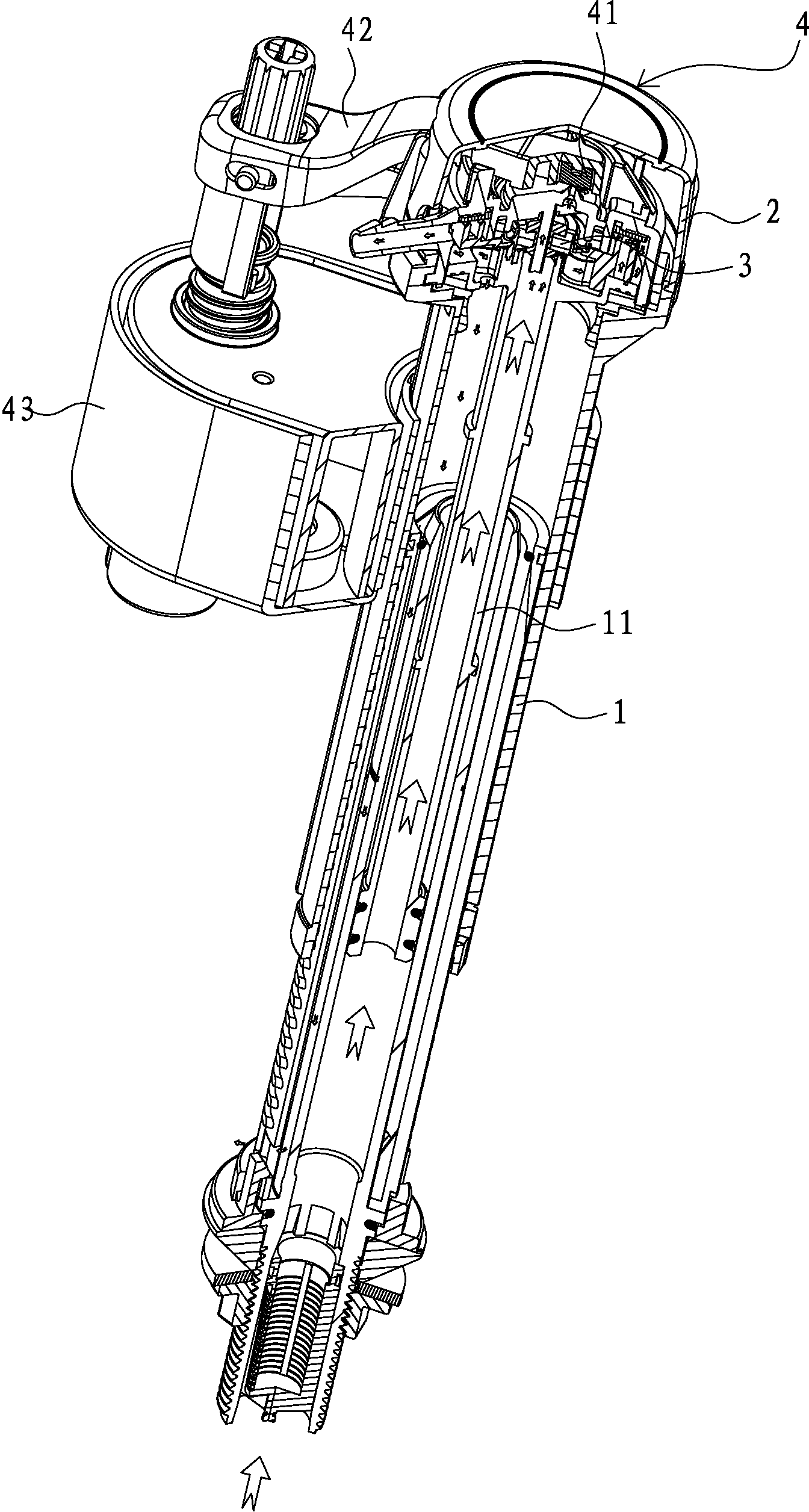 Anti-siphon structure for water inlet valve