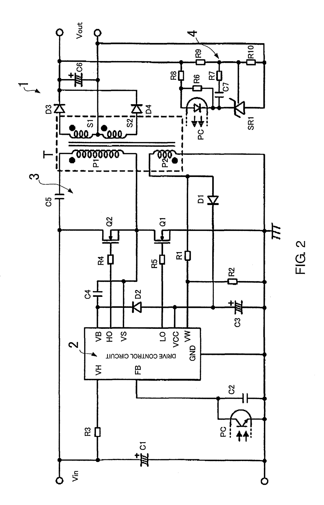 Switching power supply apparatus