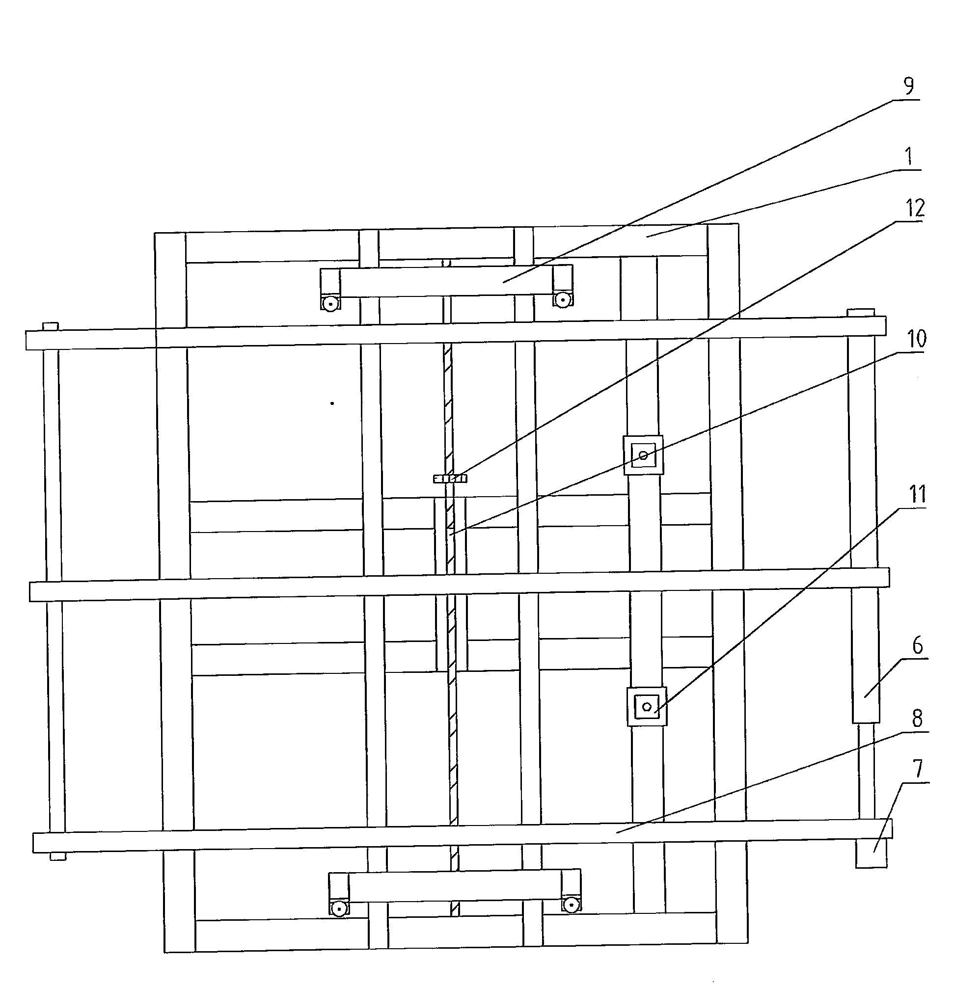 Automatic insulation and voltage resistance testing device for solar photovoltaic module