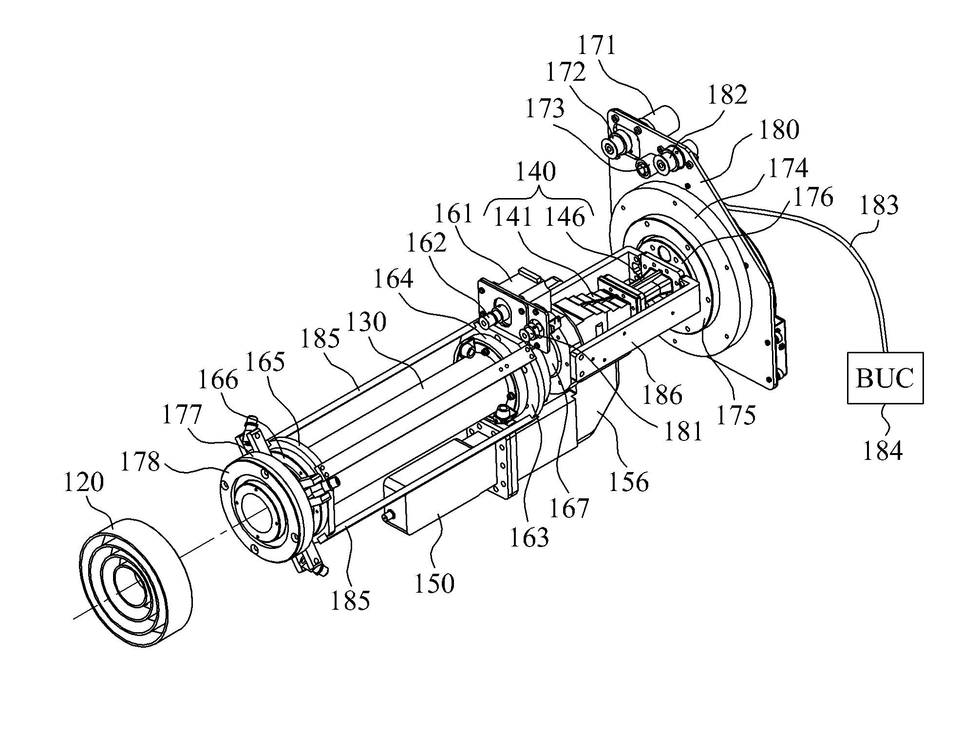 Satellite VSAT antenna for transmitting/receiving multiple polarized waves