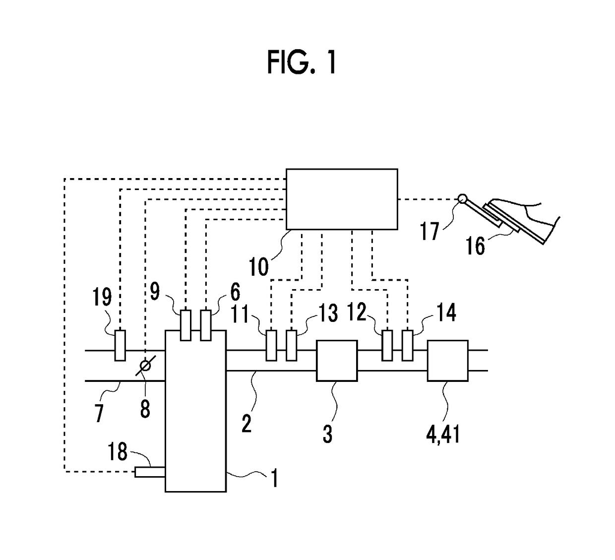 Exhaust gas control apparatus for internal combustion engine and exhaust gas control method for internal combustion engine