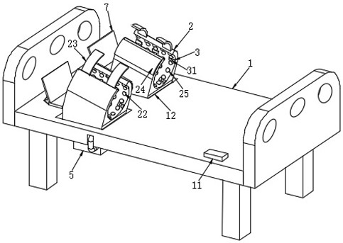 Special bed for treating heart failure patient and using method thereof