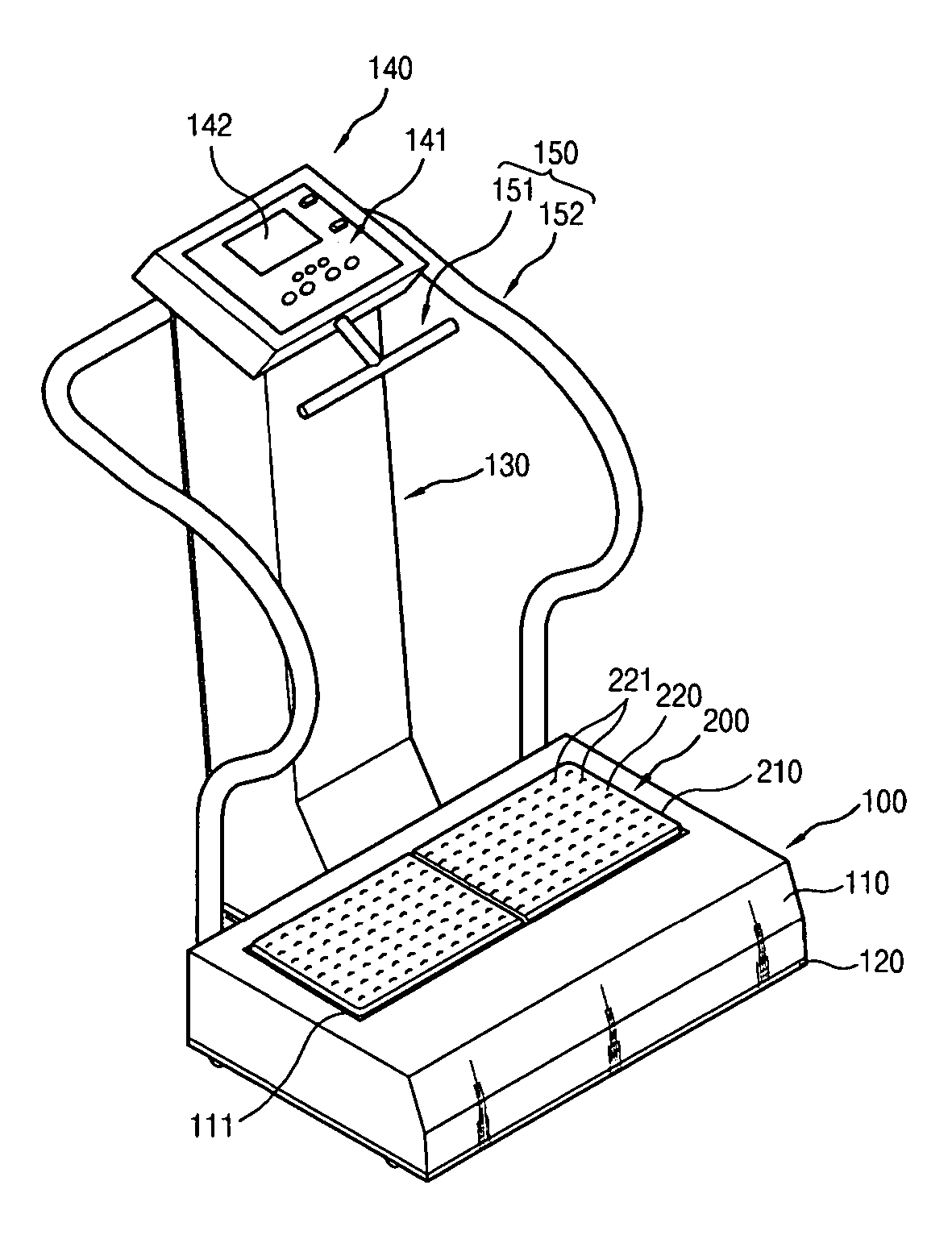 Exercising apparatus for body lipolysis and strengthening muscles