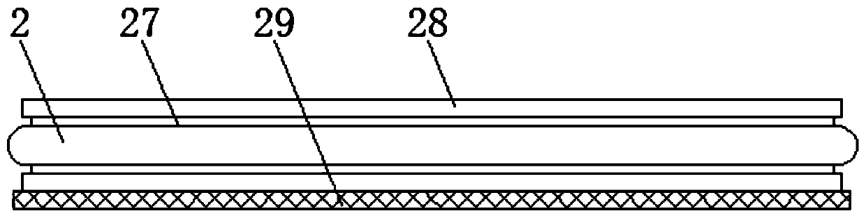 Embossed aluminum alloy mosaic and automatic embossing device thereof