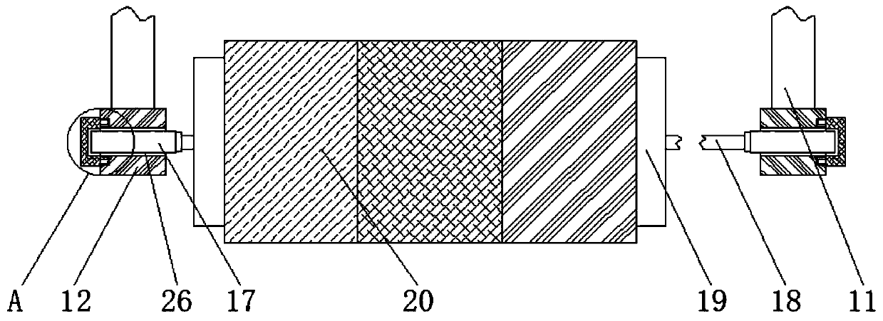 Embossed aluminum alloy mosaic and automatic embossing device thereof