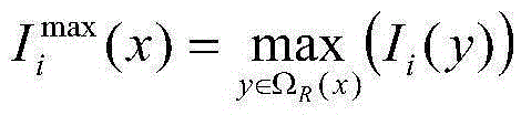 Image fusion method based on guidance filtering