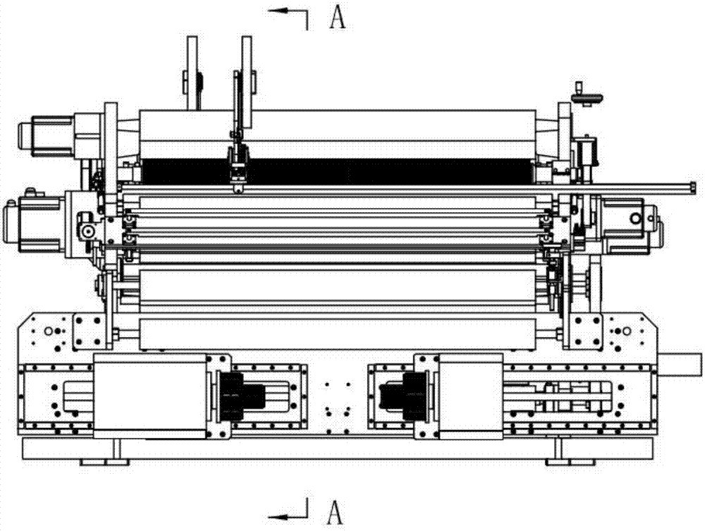 Diaphragm dividing and cutting machine