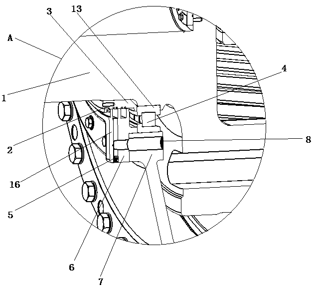 Gear case with bubble removal labyrinth seal structure