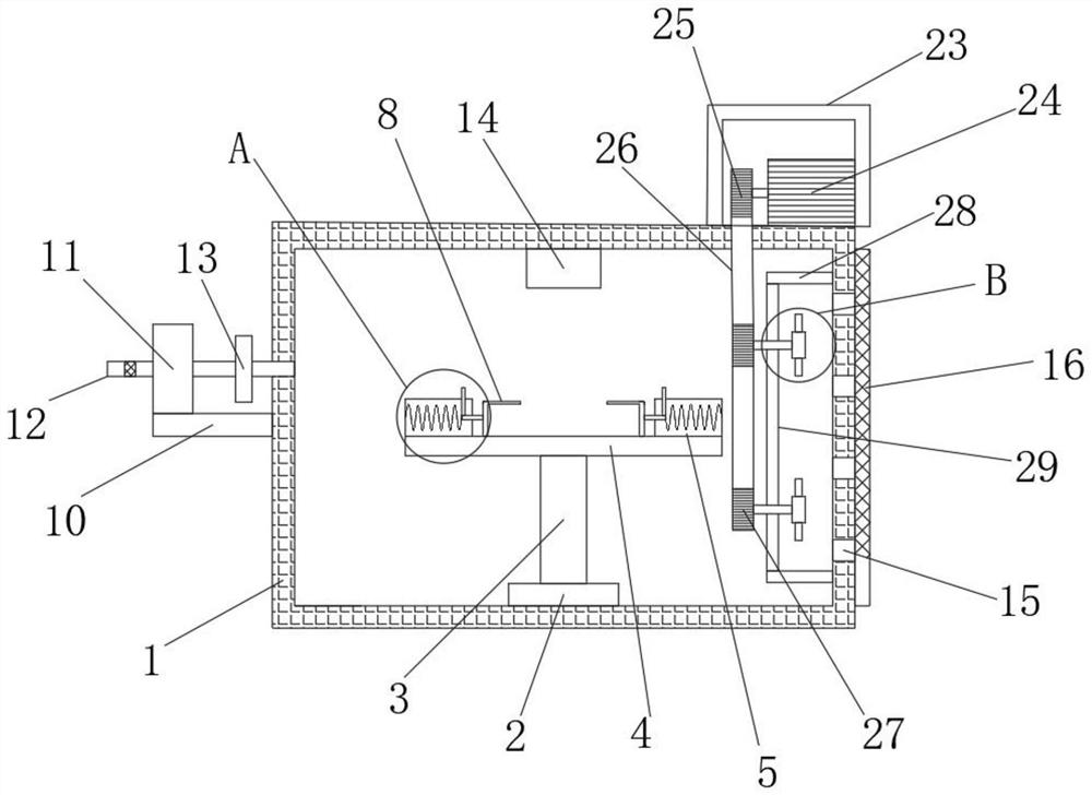 Electronic information anti-interference device with long service life