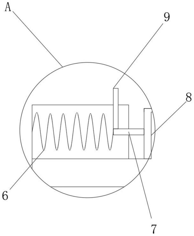 Electronic information anti-interference device with long service life