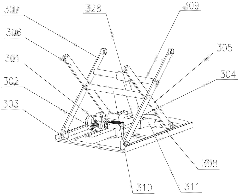 Robot device for detecting power transmission and transformation facility