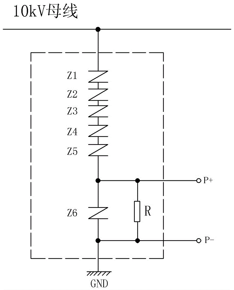 Surge arrester with leakage current measurement function