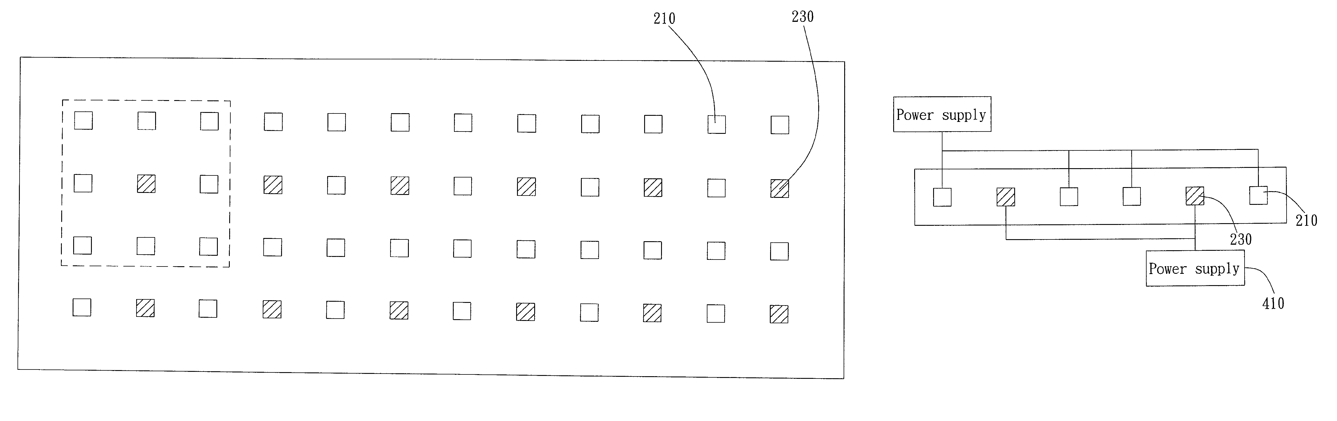 Illuminant system using high color temperature light emitting diode and manufacture method thereof