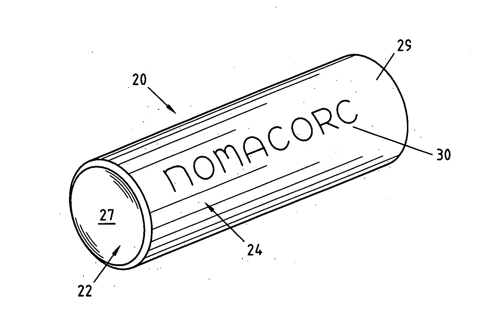 Multi-component synthetic closure and method of manufacture