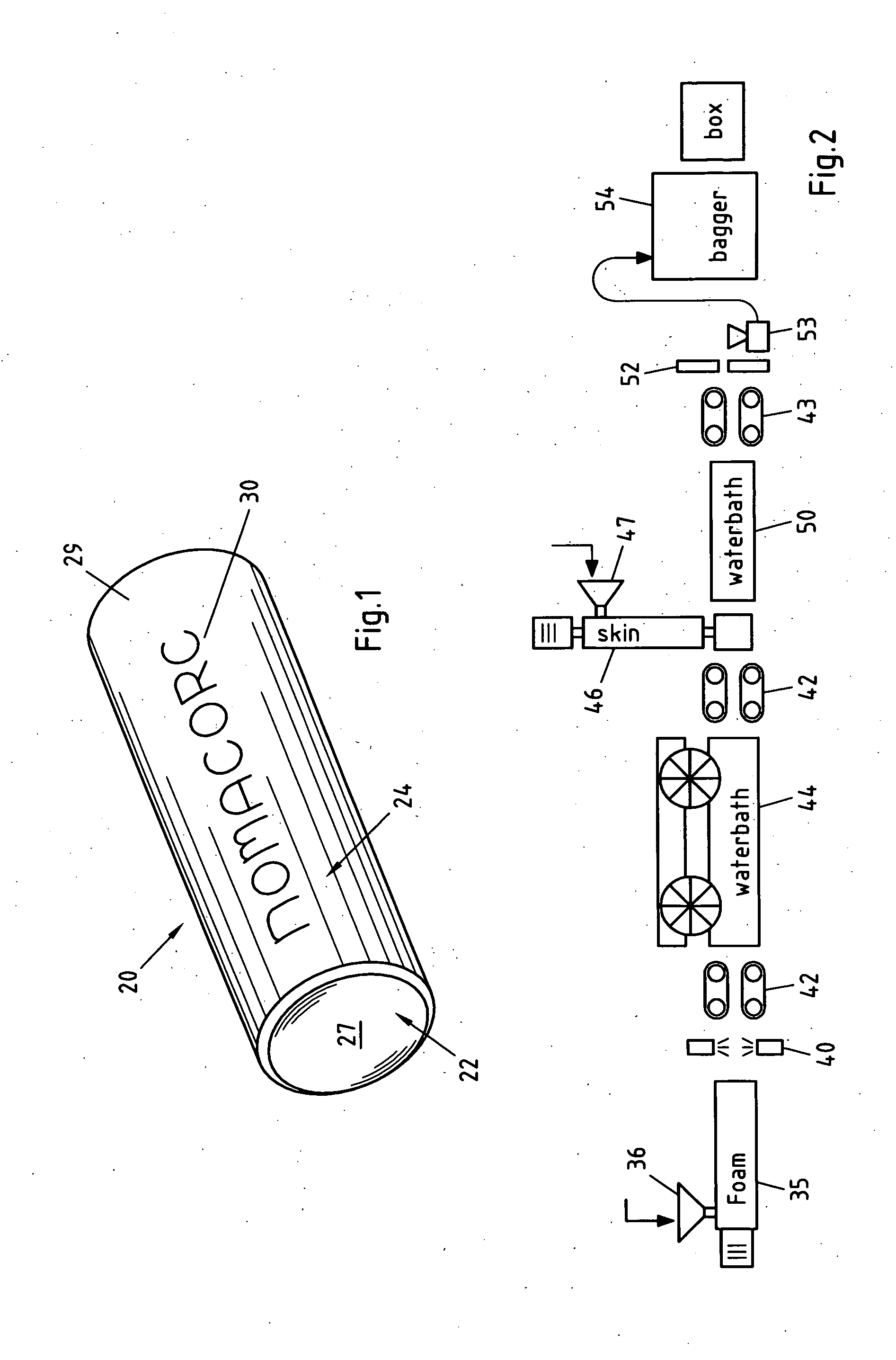 Multi-component synthetic closure and method of manufacture