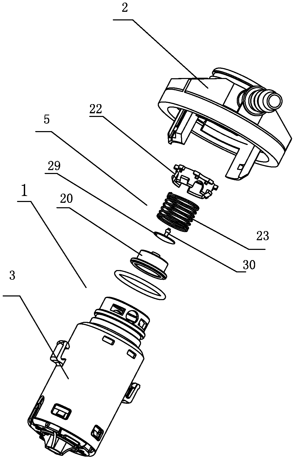 Overflow cut-off valve