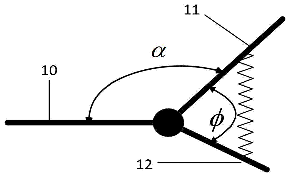 Under-actuated biped robot walking control method