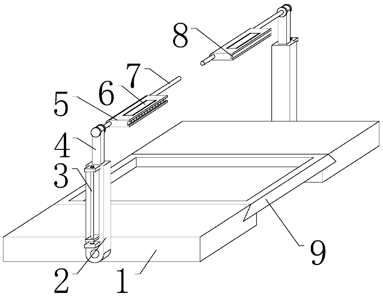 Auxiliary apparatus for tumor surgery excision