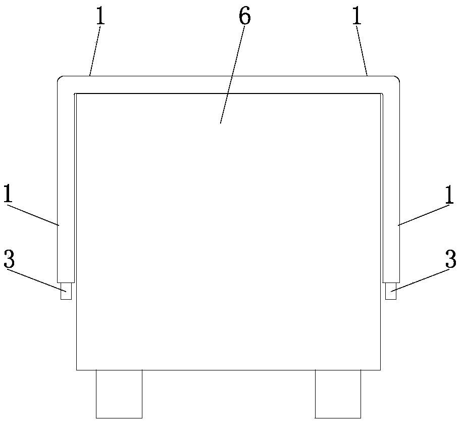 Ascending-free manual truck tarpaulin cover reel device