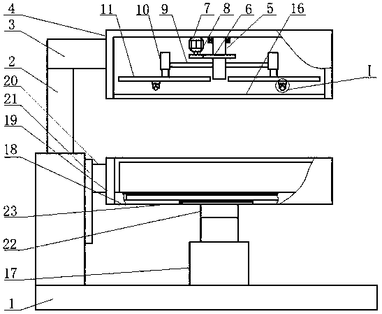 Automatic rotary type material extrusion forming device