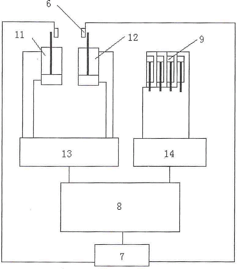 Large transformer bell indoor in-situ vertical lifting apparatus