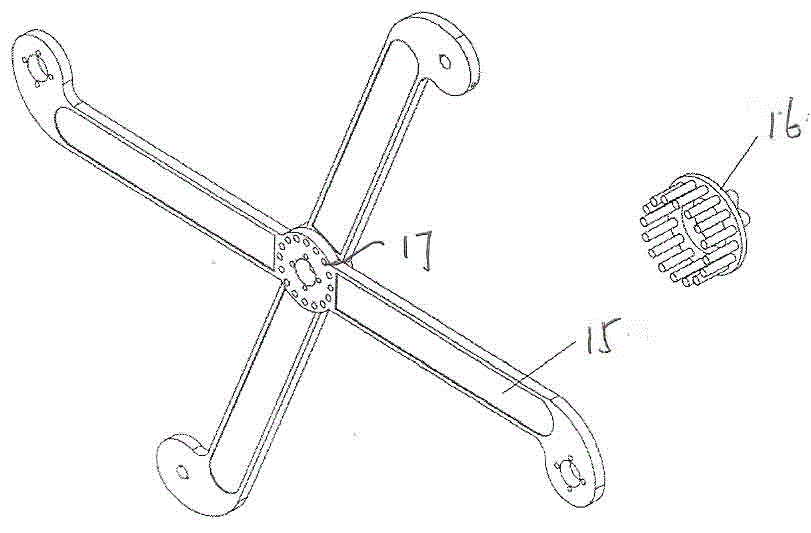 Large transformer bell indoor in-situ vertical lifting apparatus