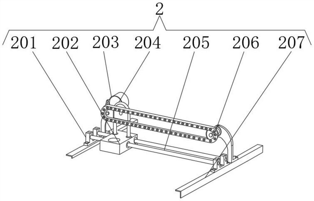 Large-length reciprocating transmission mechanism